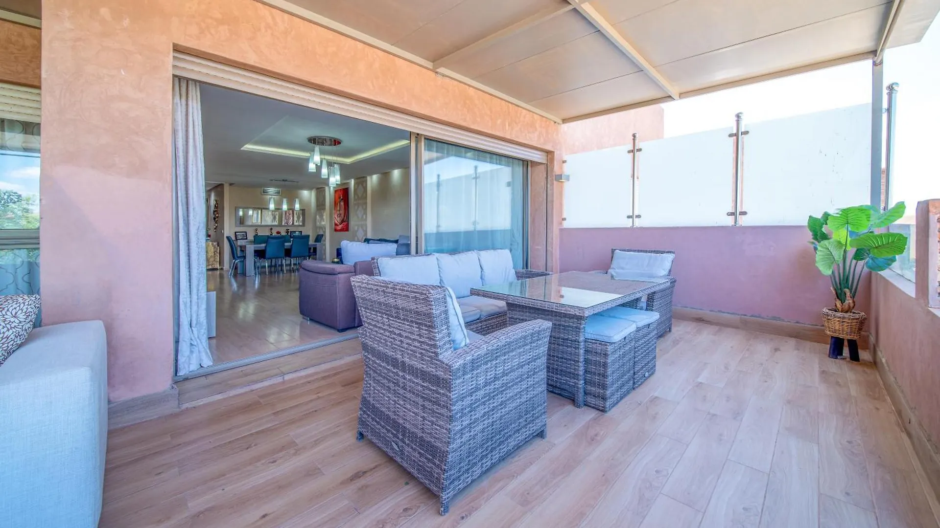 Jacuzzi Charming Luxury Xl Apartment-Avenue M6 Marrakesh